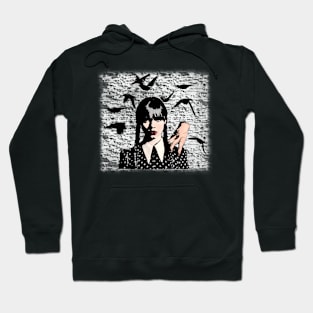 Wednesday Graffiti Art Hoodie